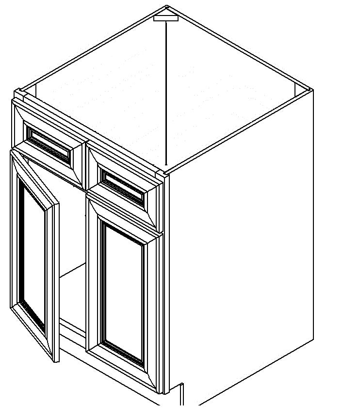 SINK BASE 36"