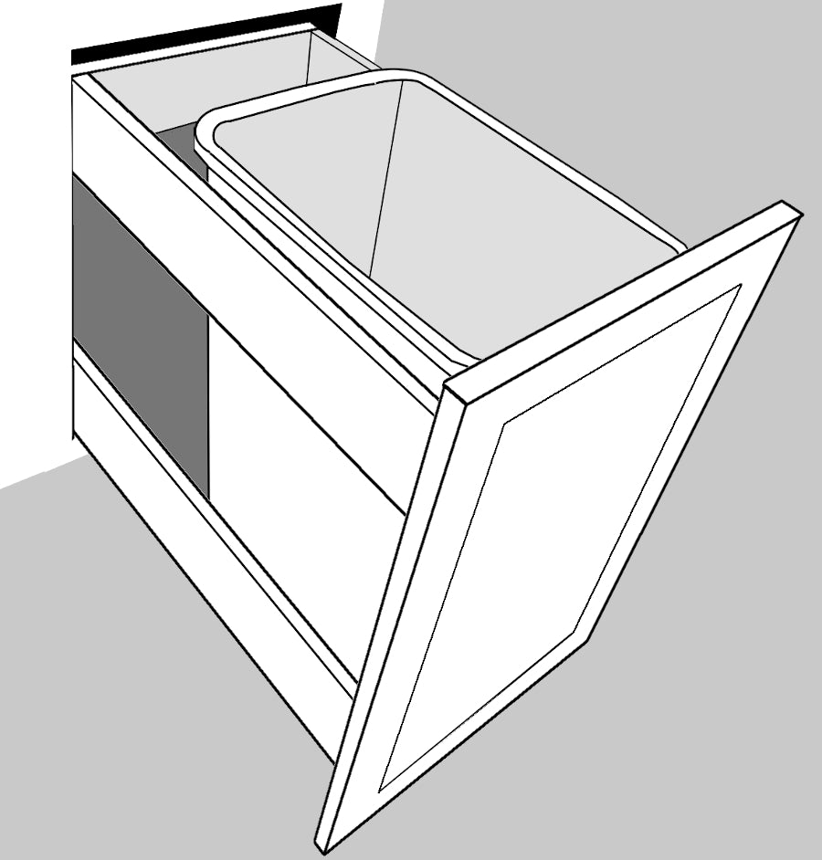 WASTE BASKET 18"