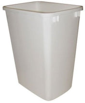 DOVE GREY WOODEX STANDARD TRASH CAN