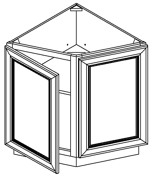 BASE END CABINET 24"