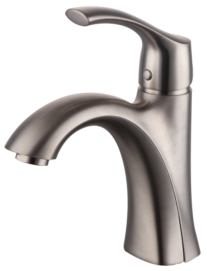 Ratel Single Handle Bathroom faucet  7 5/16" x 8 5/8" Brushed Nickel